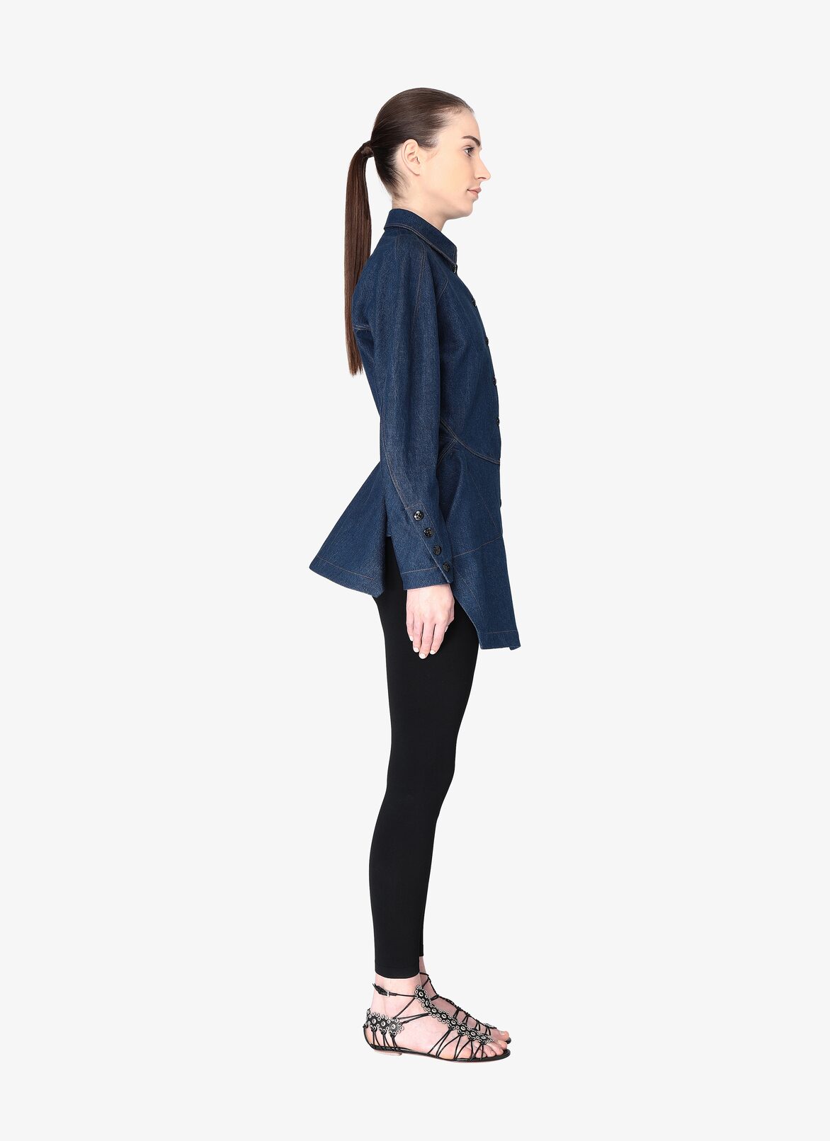 SHIRT DENIM MARINE ALAÏA MARINE  SHIRT DENIM MARINE